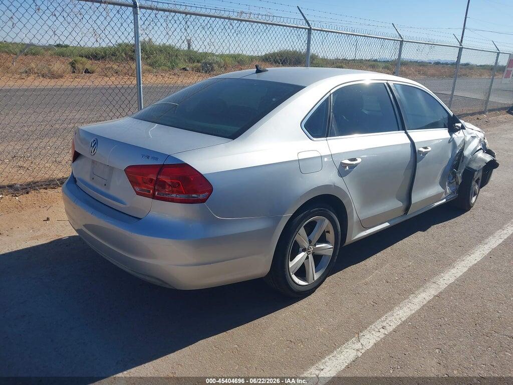 1VWBS7A36EC120313 2014 VOLKSWAGEN PASSAT photo no. 4