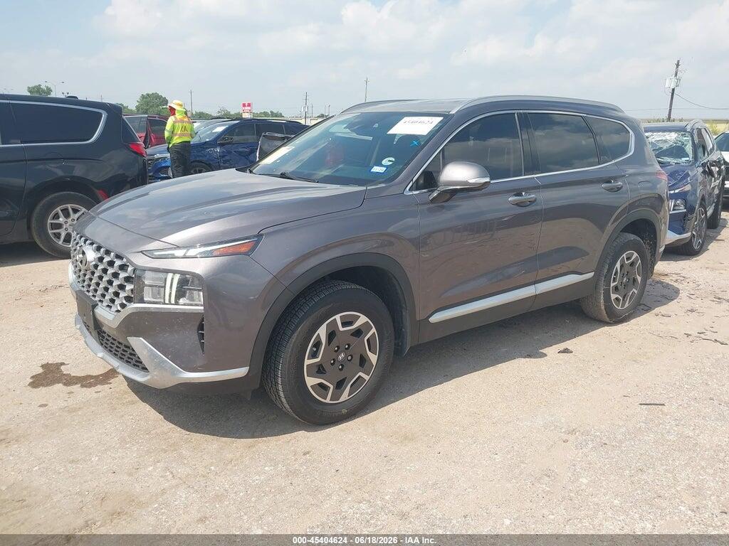 KM8S2DA12NU058057 2022 HYUNDAI SANTA FE HYBRID photo no. 2