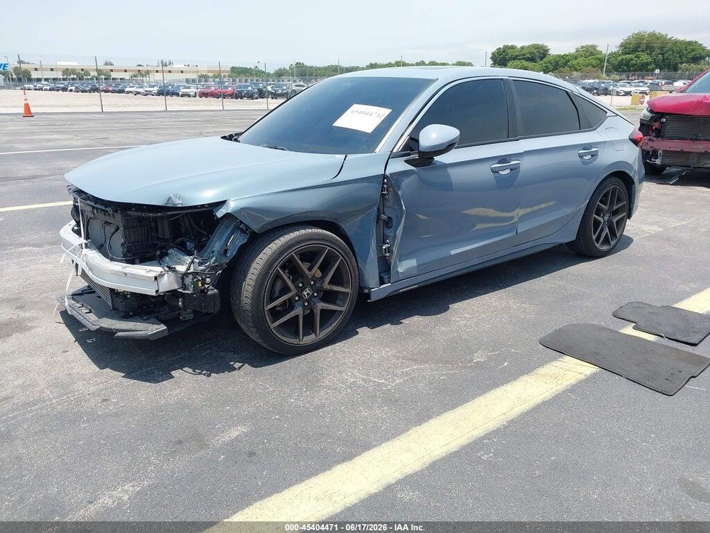 19XFL1H81NE018345 2022 HONDA CIVIC photo no. 2