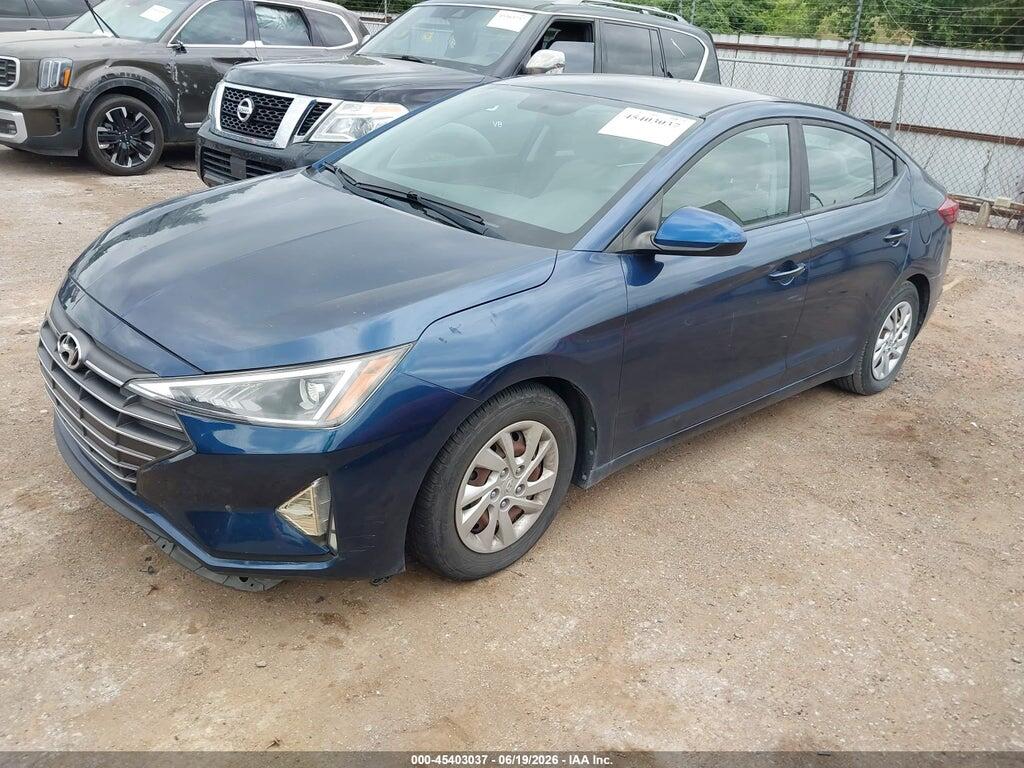 5NPD74LF7KH489863 2019 HYUNDAI ELANTRA photo no. 2