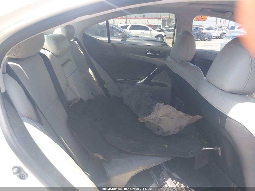 JTHBF5C29A5117502 2010 LEXUS IS 250 photo no. 8