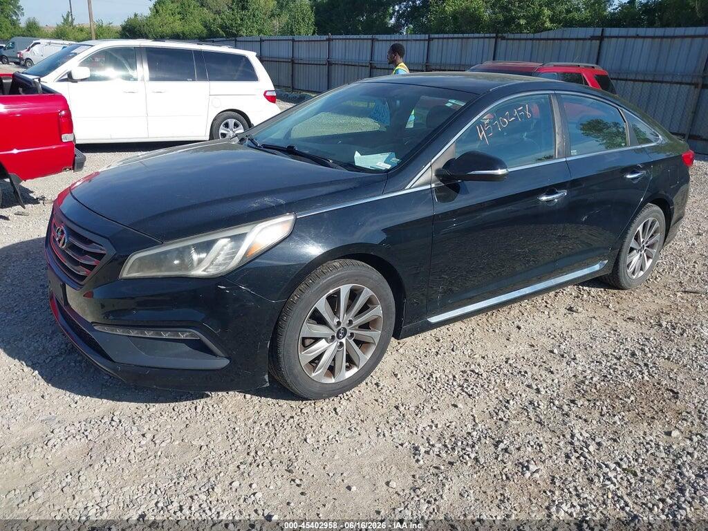 5NPE34AF8FH092512 2015 HYUNDAI SONATA photo no. 2
