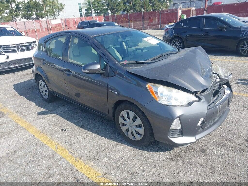 JTDKDTB35D1539915 2013 TOYOTA PRIUS C photo no. 1