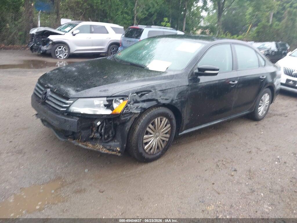 1VWAT7A31FC019173 2015 VOLKSWAGEN PASSAT photo no. 2