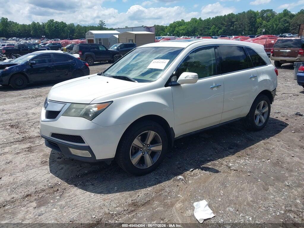 2HNYD2H33DH515670 2013 ACURA MDX photo no. 2