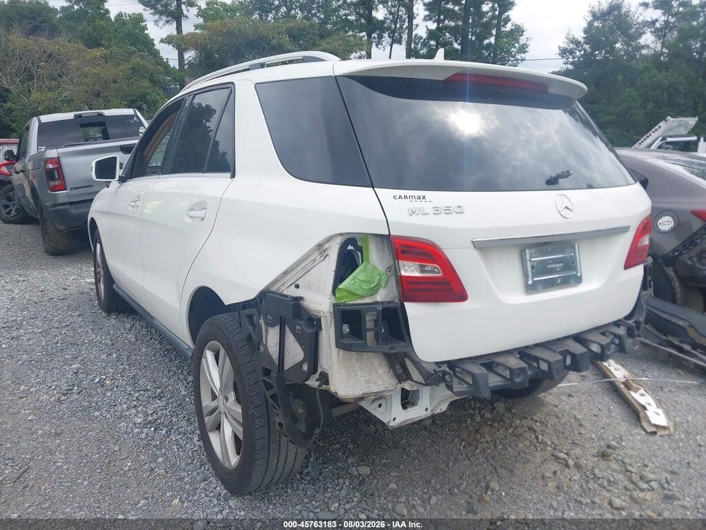4JGDA5JB3FA454950 2015 MERCEDES-BENZ ML 350 photo no. 3