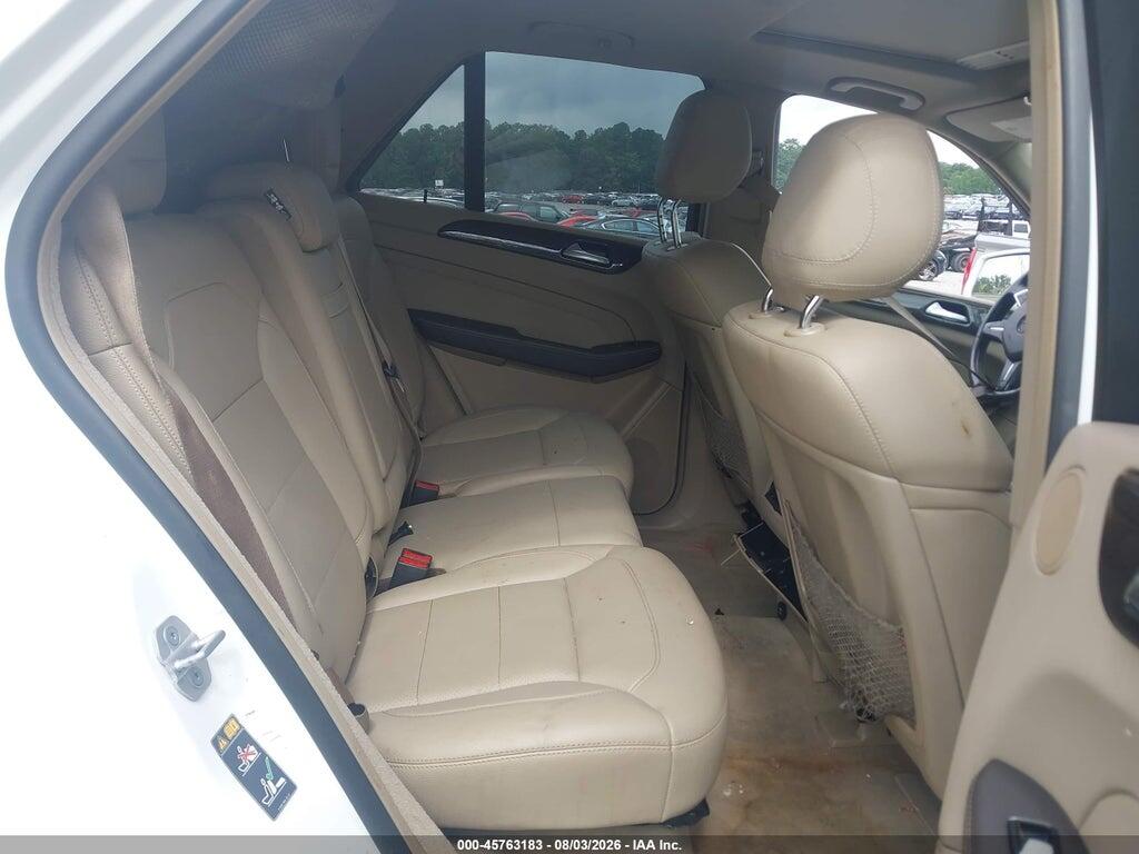 4JGDA5JB3FA454950 2015 MERCEDES-BENZ ML 350 photo no. 8