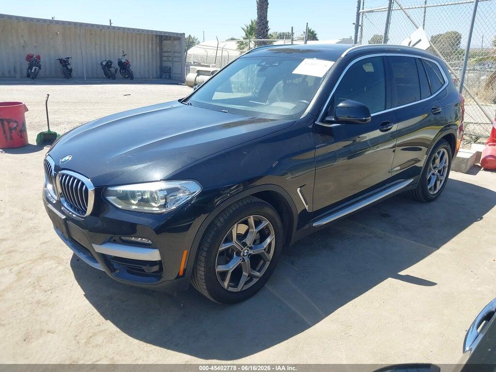 5UXTY3C03M9G70793 2021 BMW X3 photo no. 2