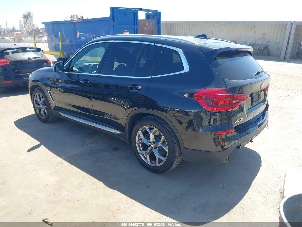 5UXTY3C03M9G70793 2021 BMW X3 photo no. 3