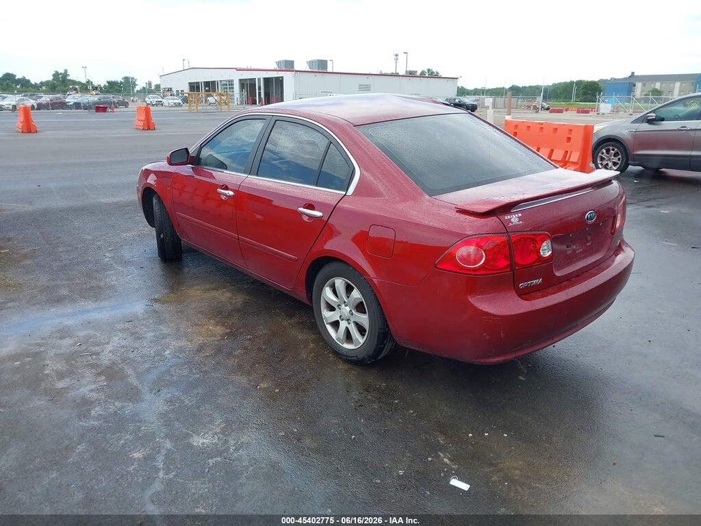 KNAGE123085243994 2008 KIA OPTIMA photo no. 3