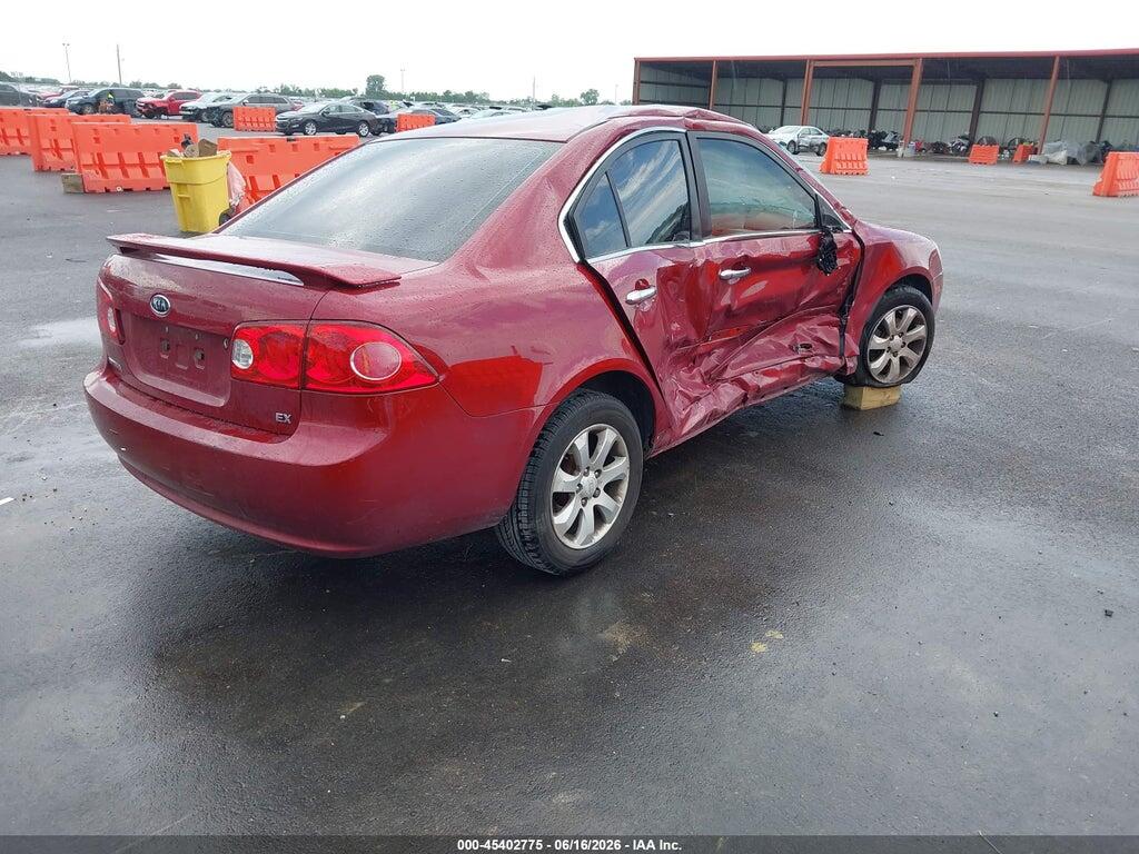 KNAGE123085243994 2008 KIA OPTIMA photo no. 4