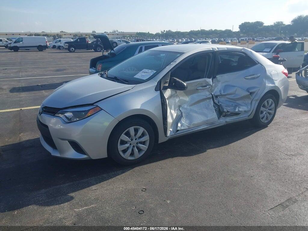 2T1BURHE1EC110327 2014 TOYOTA COROLLA photo no. 2