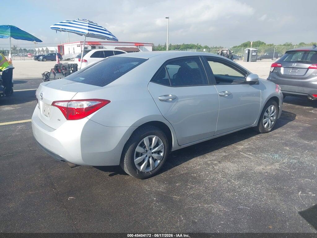 2T1BURHE1EC110327 2014 TOYOTA COROLLA photo no. 4