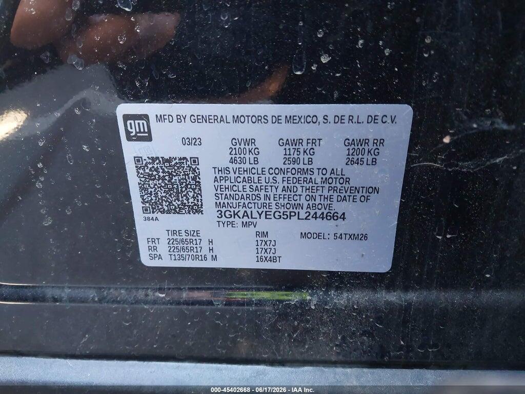 3GKALYEG5PL244664 2023 GMC TERRAIN photo no. 9