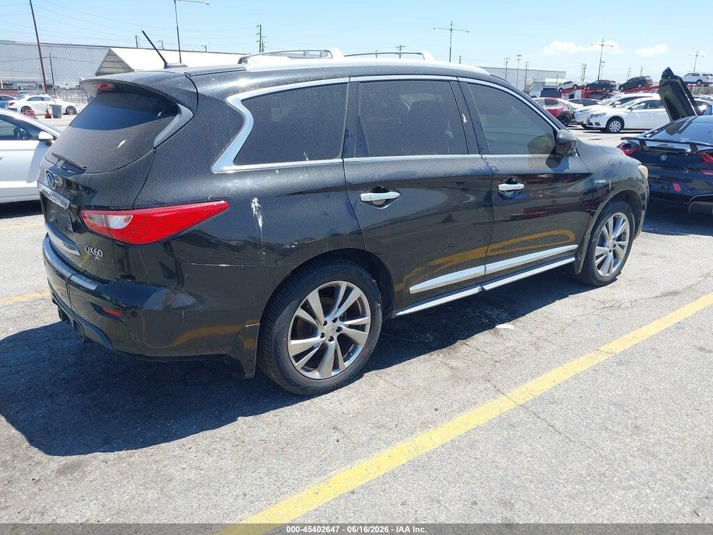 5N1CL0MM6EC529696 2014 INFINITI QX60 HYBRID photo no. 4