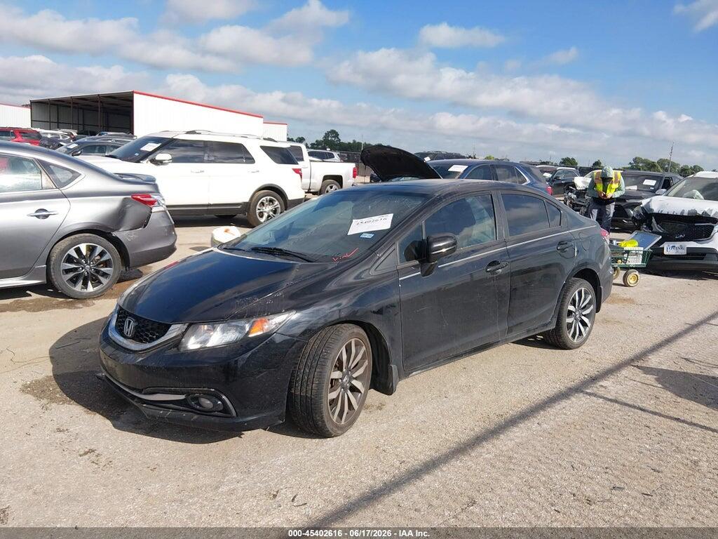 2HGFB2F96FH517752 2015 HONDA CIVIC photo no. 2