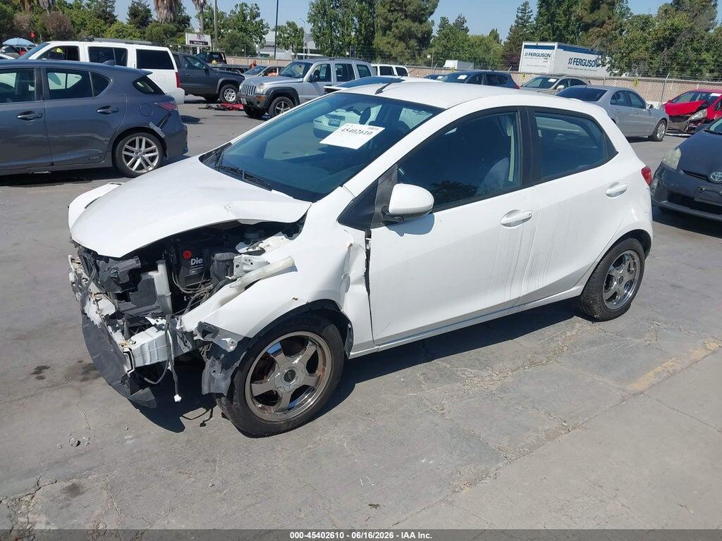 JM1DE1HZ5B0101792 2011 MAZDA MAZDA2 photo no. 2