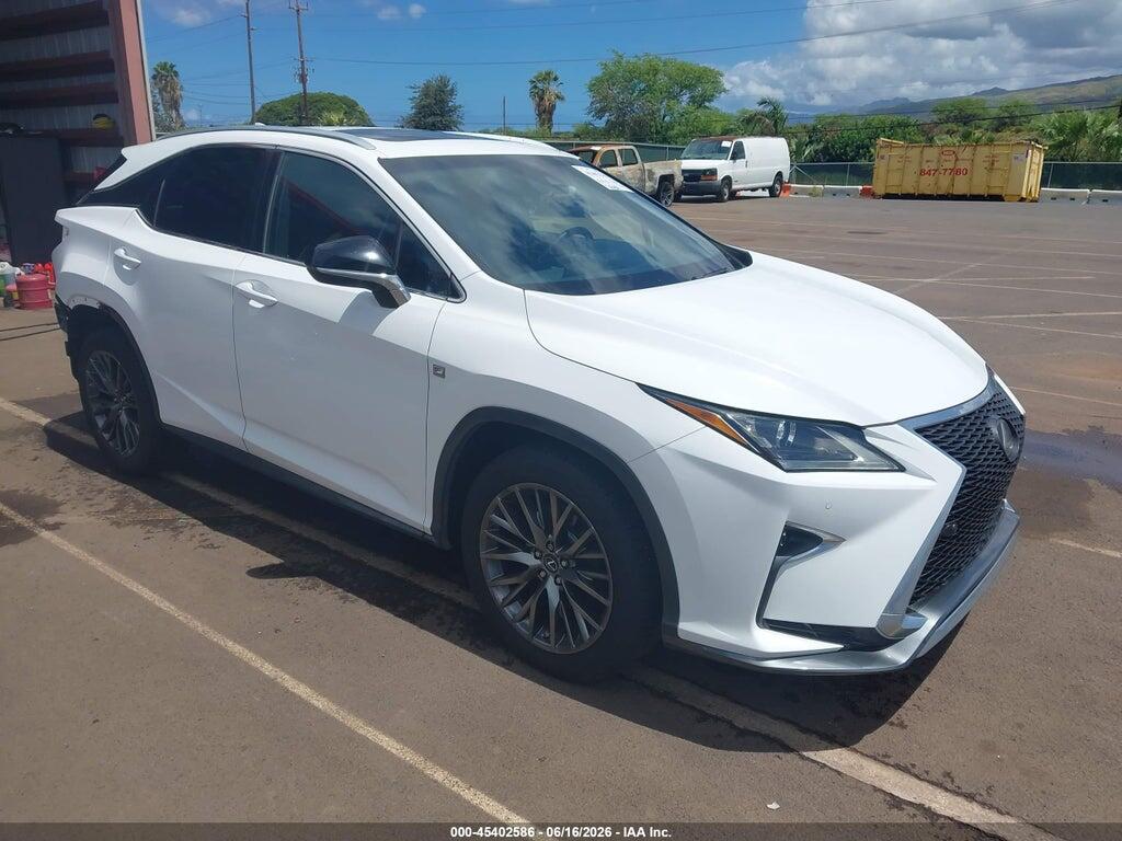 2T2ZZMCA6JC104956 2018 LEXUS RX 350 photo no. 1