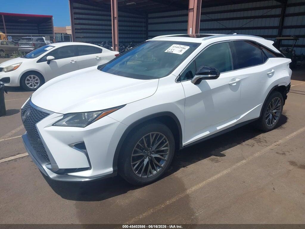 2T2ZZMCA6JC104956 2018 LEXUS RX 350 photo no. 2