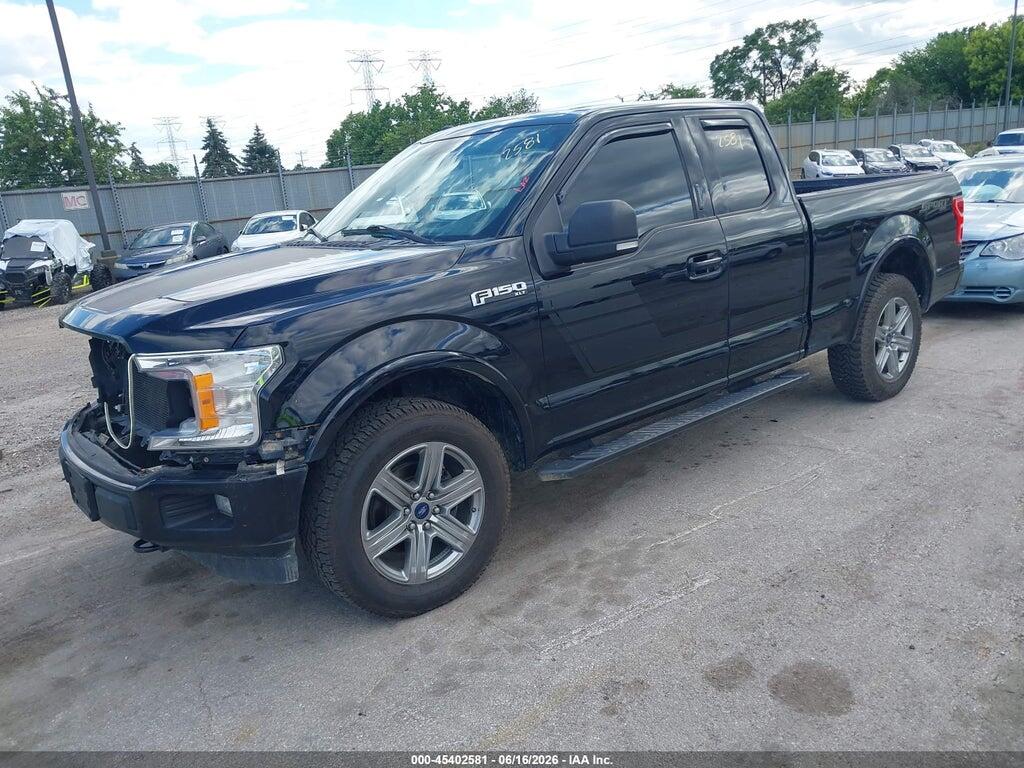 1FTFX1E55JKD30030 2018 FORD F-150 photo no. 2