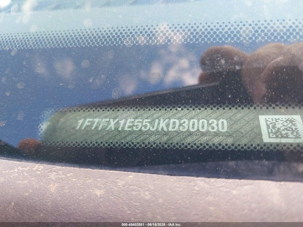1FTFX1E55JKD30030 2018 FORD F-150 photo no. 9