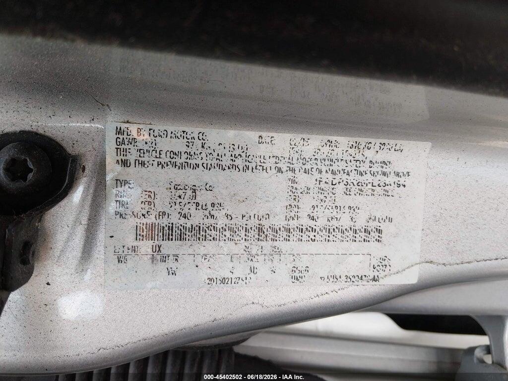 1FADP3K29FL234194 2015 FORD FOCUS photo no. 9