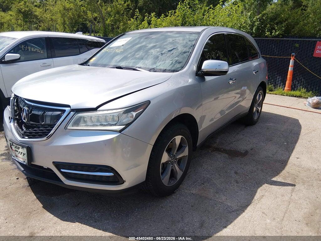 5FRYD4H27EB031211 2014 ACURA MDX photo no. 2