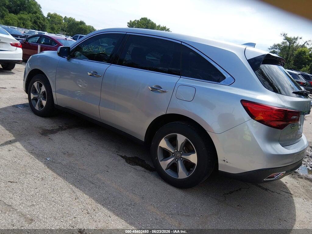5FRYD4H27EB031211 2014 ACURA MDX photo no. 3