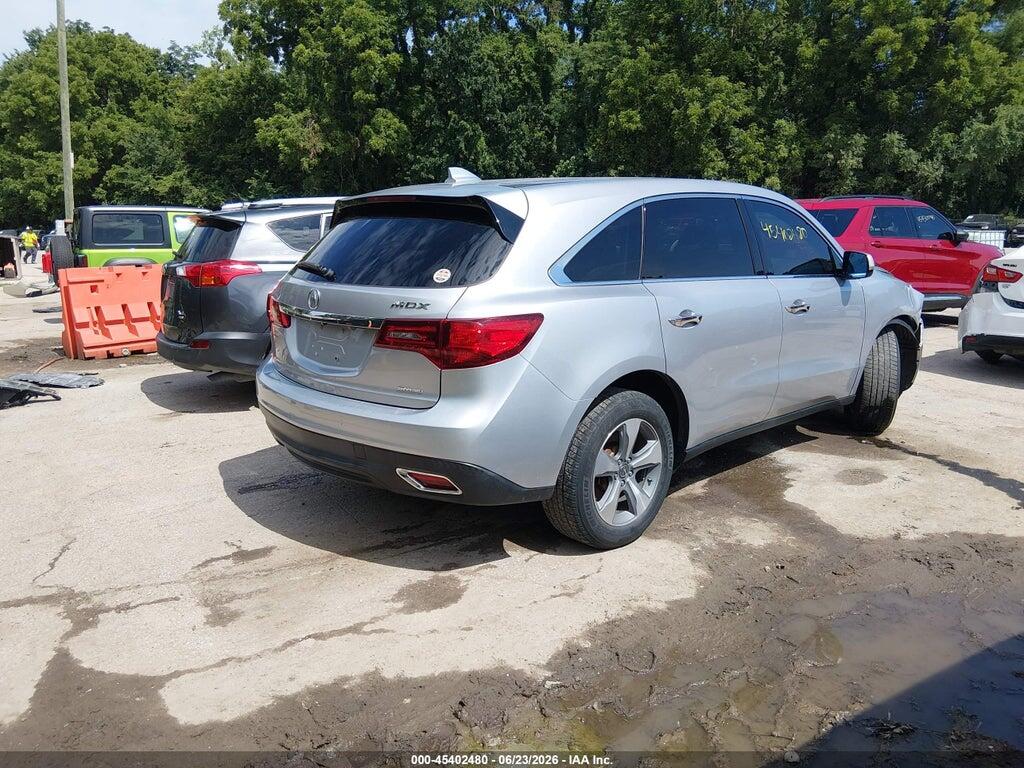 5FRYD4H27EB031211 2014 ACURA MDX photo no. 4