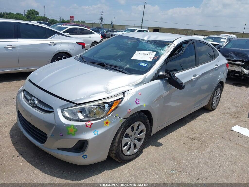 KMHCT4AE3FU795046 2015 HYUNDAI ACCENT photo no. 2
