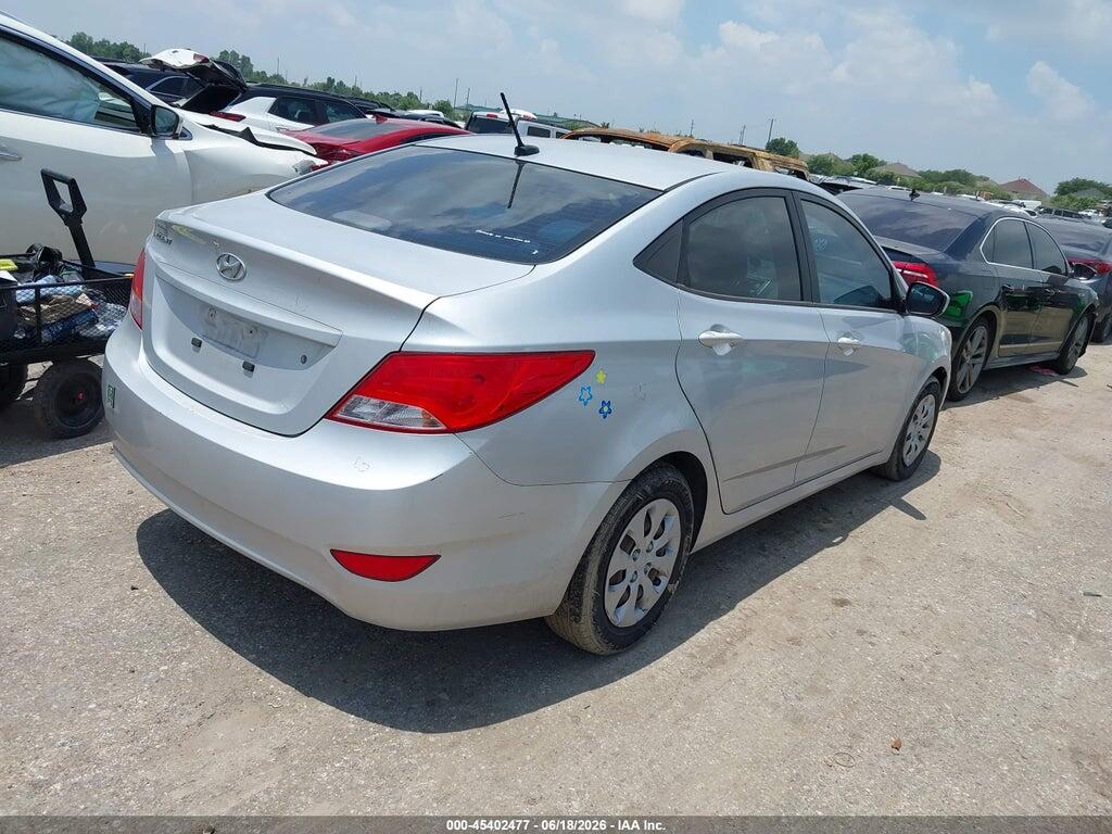 KMHCT4AE3FU795046 2015 HYUNDAI ACCENT photo no. 4