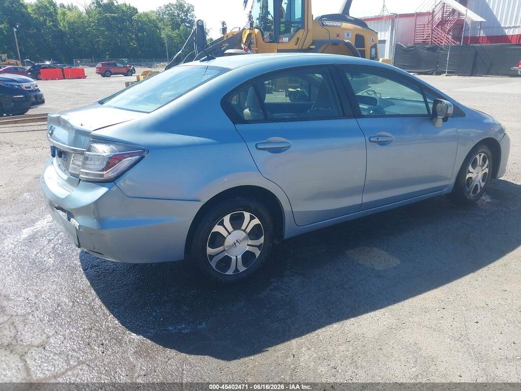 19XFB4F35EE001558 2014 HONDA CIVIC HYBRID photo no. 4