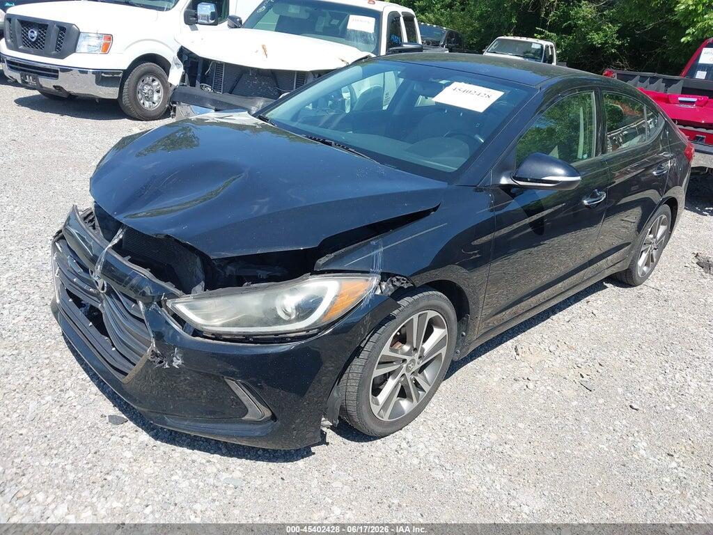 5NPD84LF6HH003873 2017 HYUNDAI ELANTRA photo no. 2