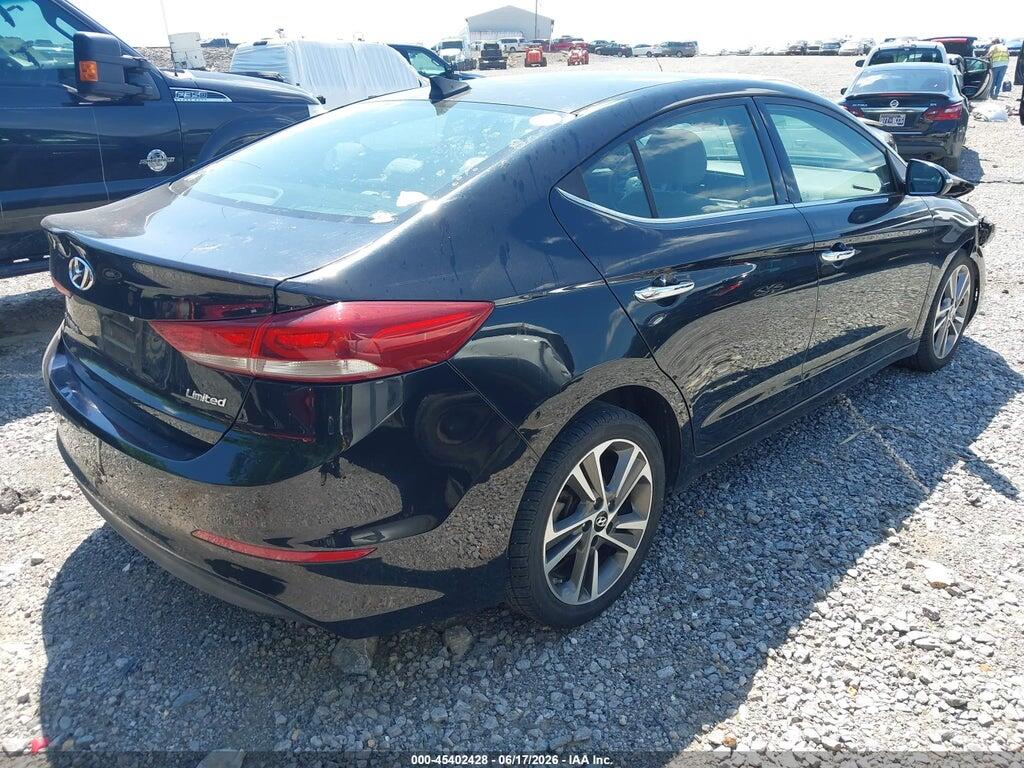 5NPD84LF6HH003873 2017 HYUNDAI ELANTRA photo no. 4