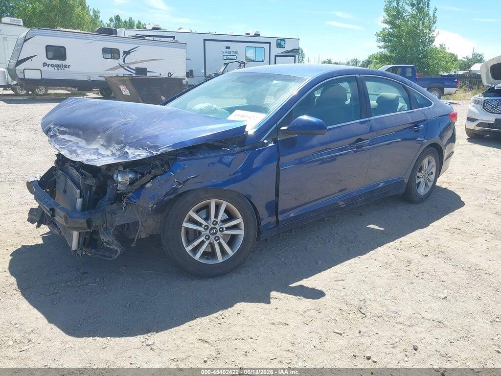 5NPE24AF4FH063365 2015 HYUNDAI SONATA photo no. 2