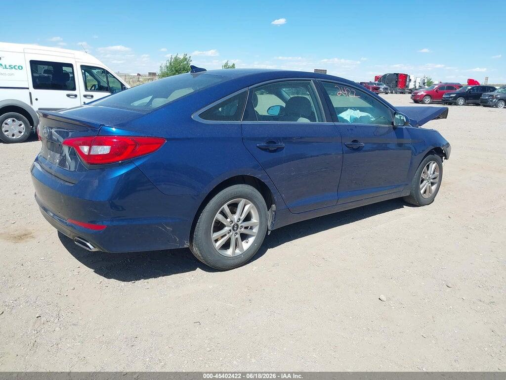 5NPE24AF4FH063365 2015 HYUNDAI SONATA photo no. 4