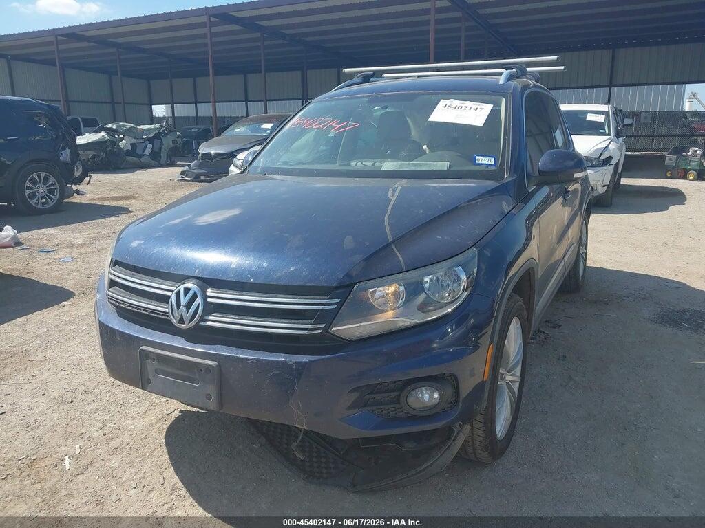 WVGAV3AX3EW522320 2014 VOLKSWAGEN TIGUAN photo no. 2