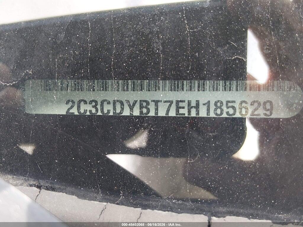 2C3CDYBT7EH185629 2014 DODGE CHALLENGER photo no. 9