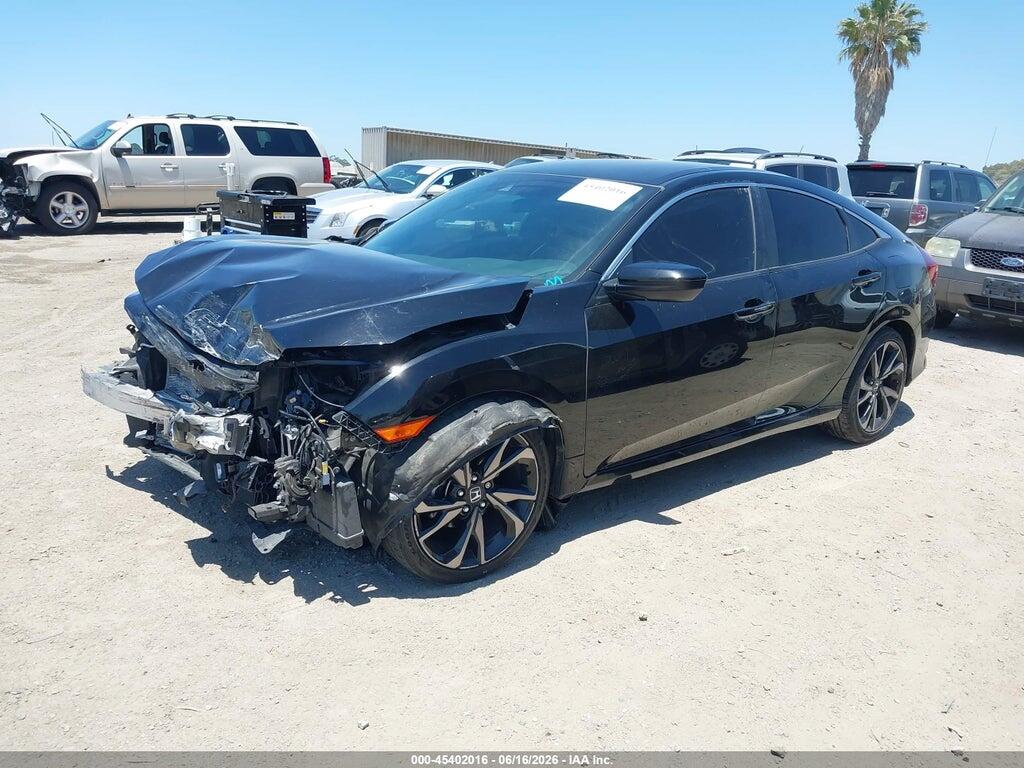 2HGFC2F89LH530043 2020 HONDA CIVIC photo no. 2