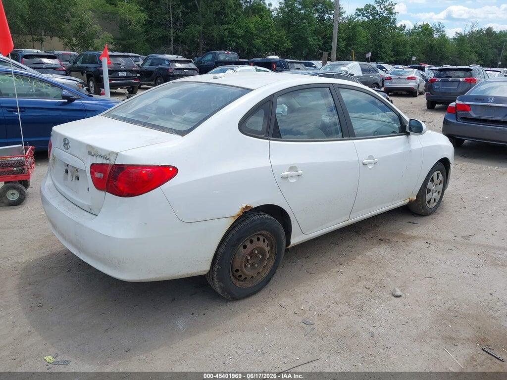 KMHDU46D28U353010 2008 HYUNDAI ELANTRA photo no. 4