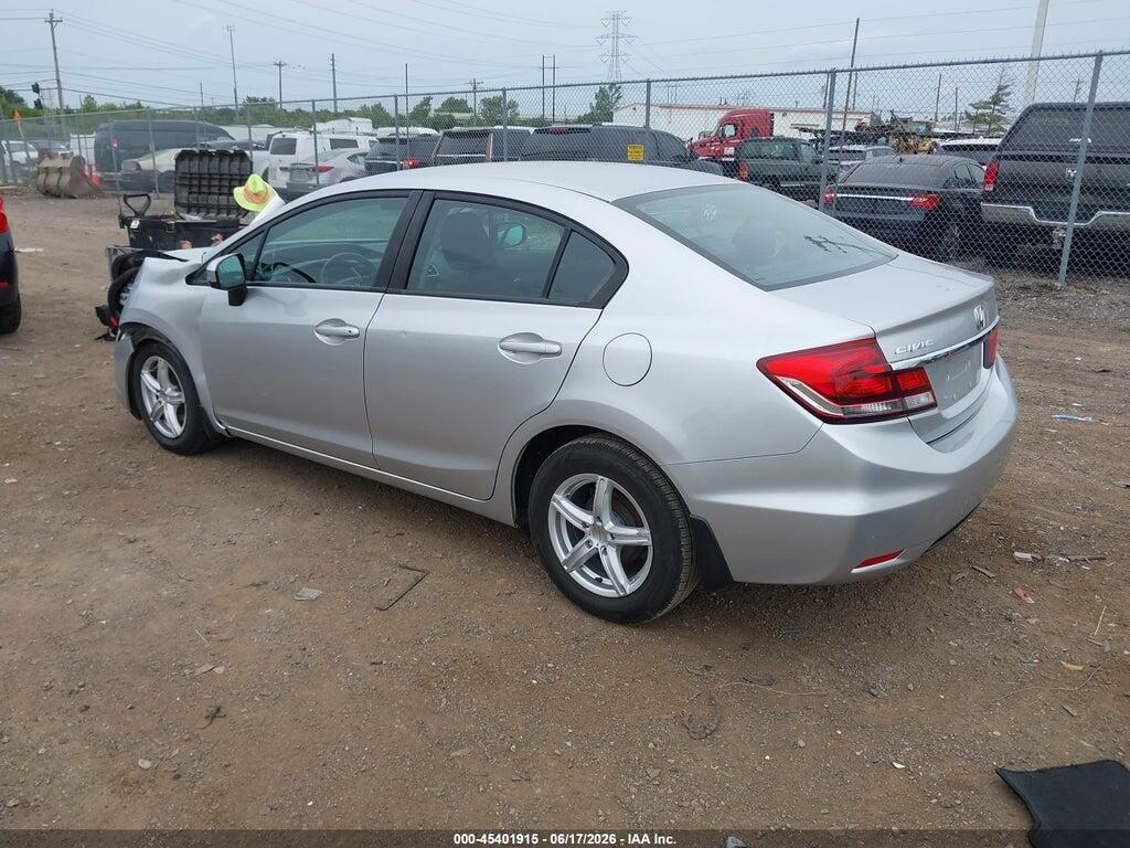 19XFB2F50EE001568 2014 HONDA CIVIC photo no. 3