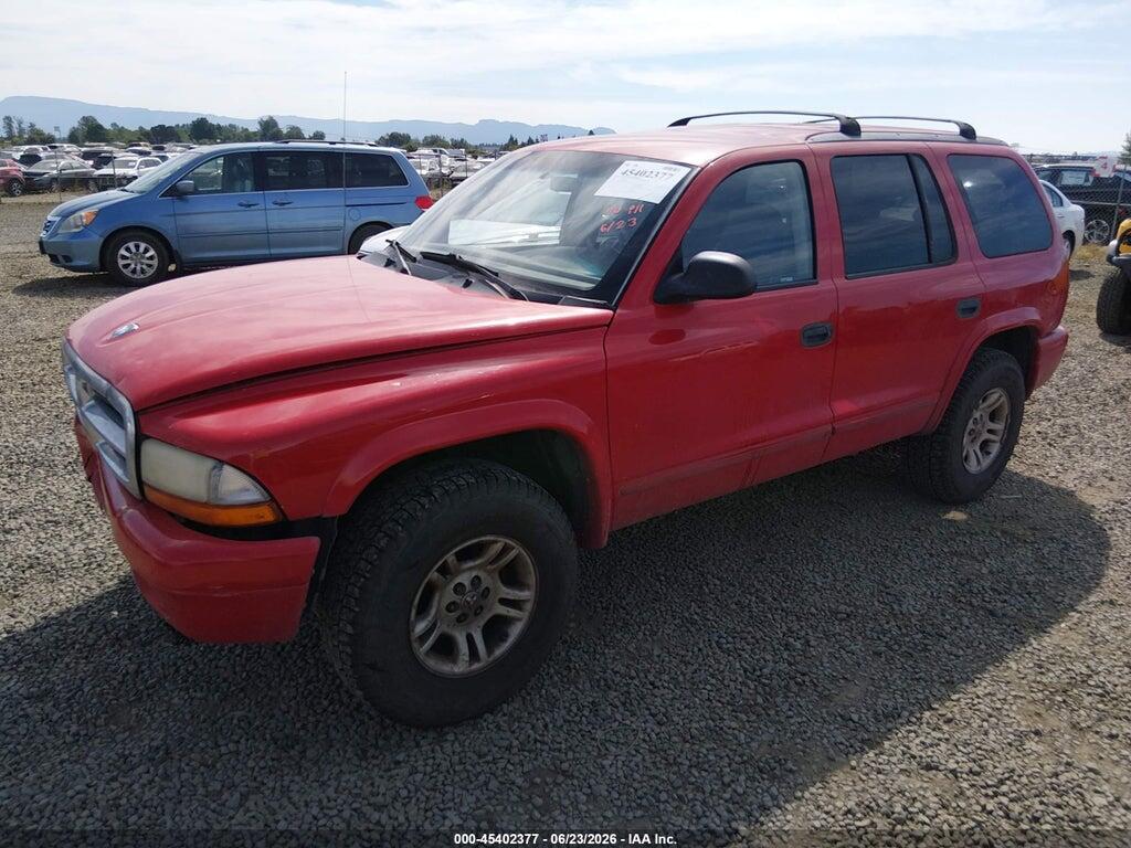 1D4HS48N53F580922 2003 DODGE DURANGO photo no. 2