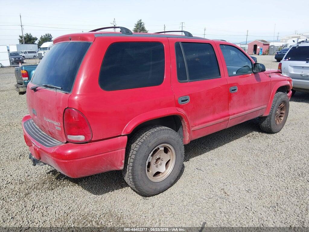 1D4HS48N53F580922 2003 DODGE DURANGO photo no. 4