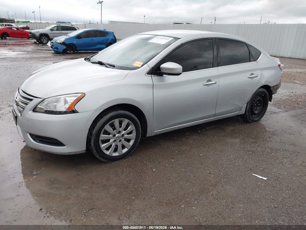 3N1AB7AP9DL797699 2013 NISSAN SENTRA photo no. 2