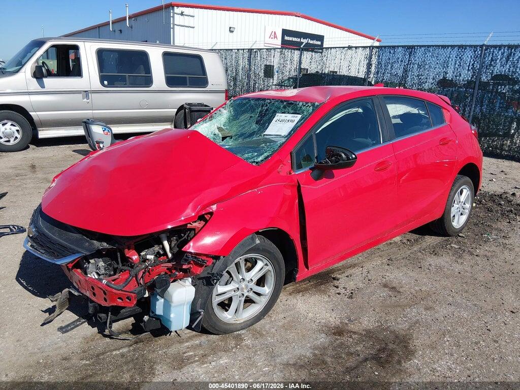 3G1BE6SM3JS641563 2018 CHEVROLET CRUZE photo no. 2