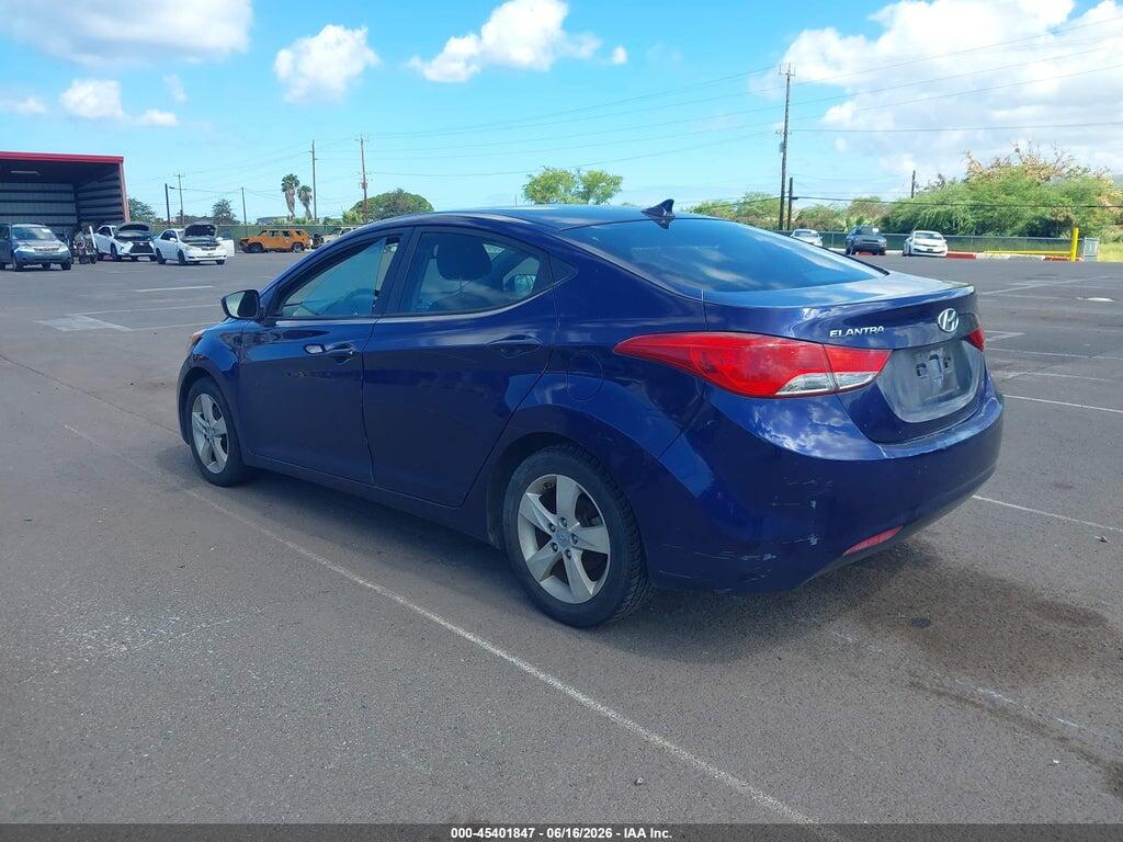 5NPDH4AE3CH103304 2012 HYUNDAI ELANTRA photo no. 3