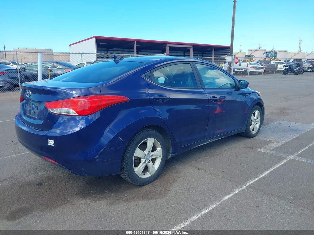 5NPDH4AE3CH103304 2012 HYUNDAI ELANTRA photo no. 4