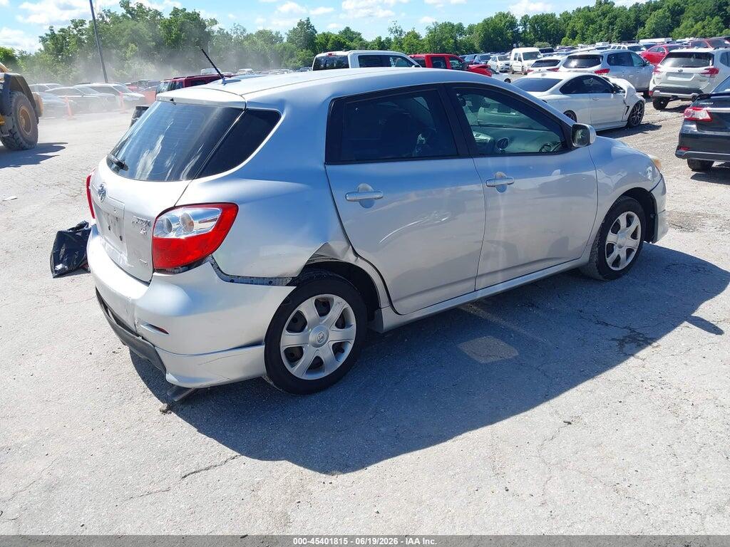 2T1LE4EE4AC015327 2010 TOYOTA MATRIX photo no. 4