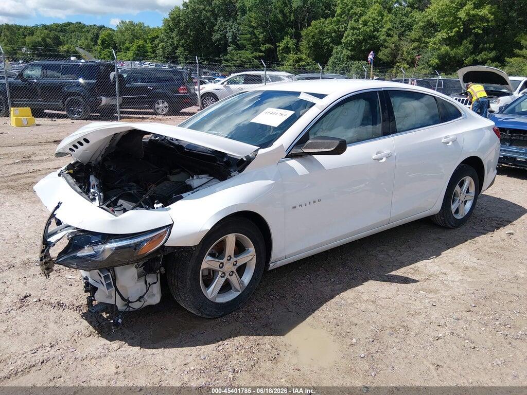 1G1ZB5ST2NF189172 2022 CHEVROLET MALIBU photo no. 2