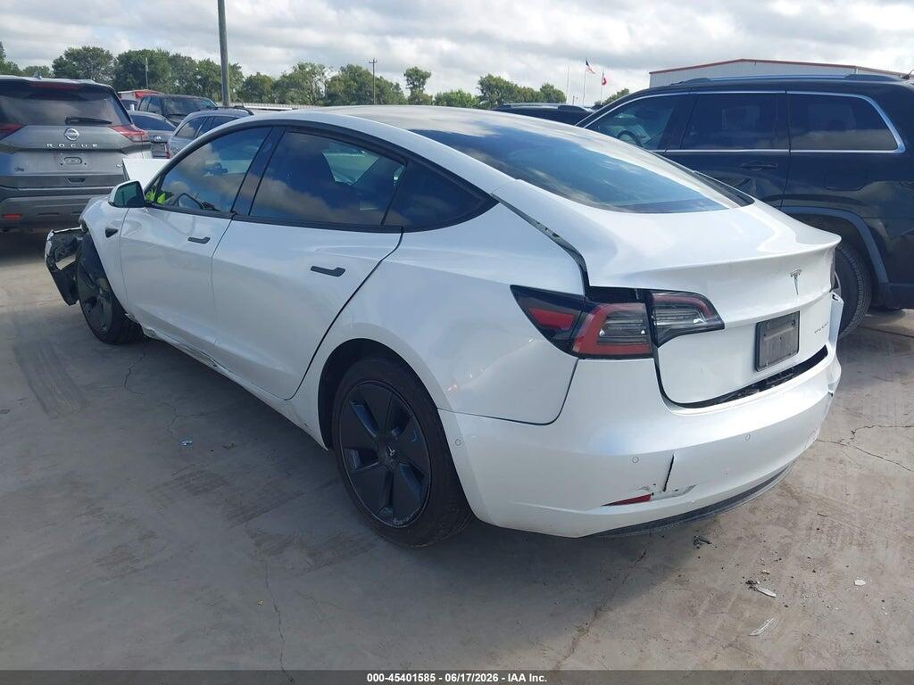 5YJ3E1EB5NF179112 2022 TESLA MODEL 3 photo no. 3